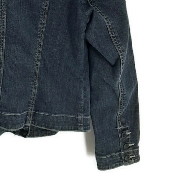 Cabi Lucy fitted denim jacket medium - Picture 5 of 10